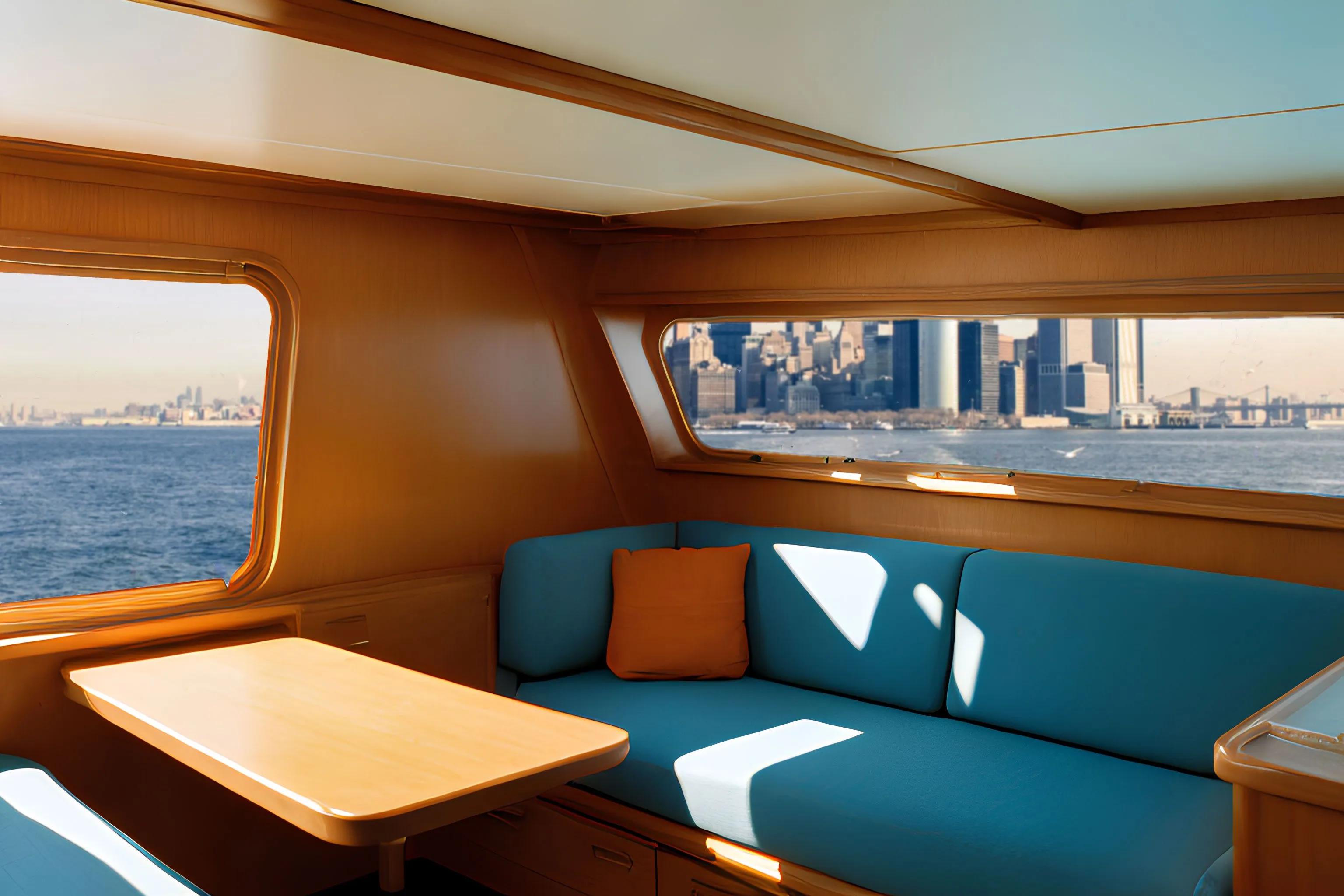 Luxusyacht Charter Hamburg - River Cruise Dining
