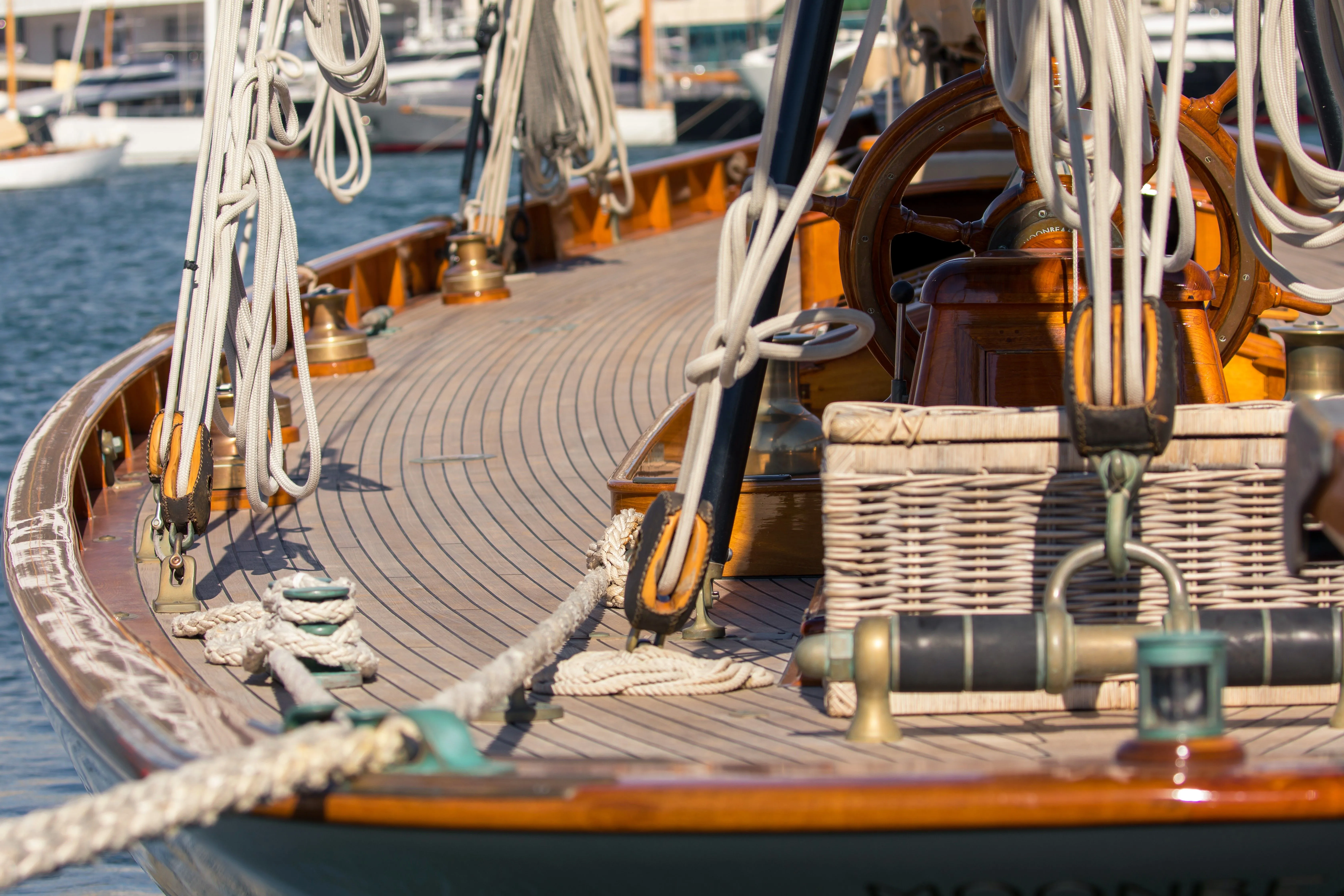 Edelholz-Deck Details